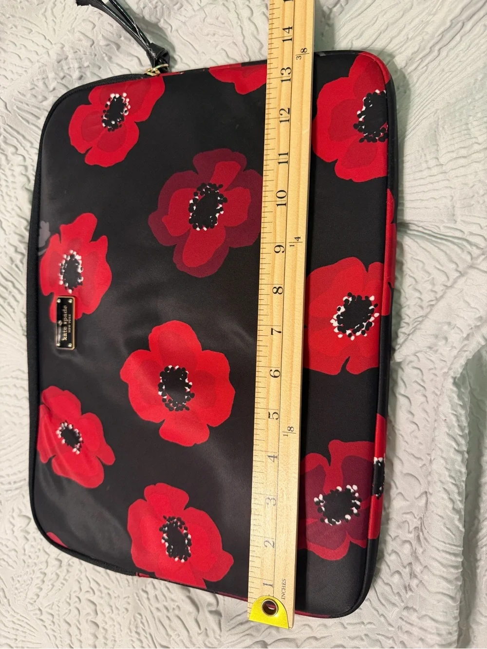 Kate Spade New York Poppy Floral Laptop Sleeve 13-14